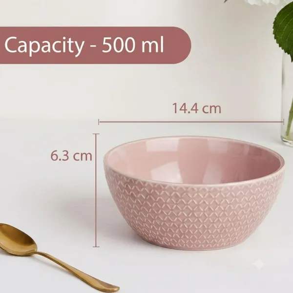 AAV_WORLD_Ceramic_Soup_Bowl_pink_bowl_set_of_2_(Pack_of_2,_Pink)