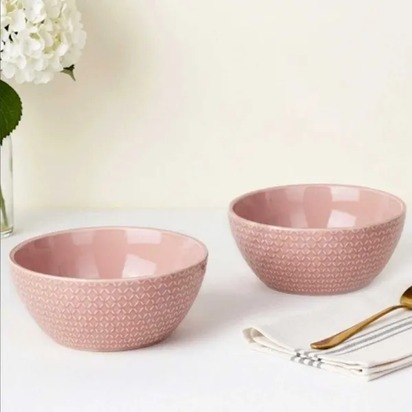 AAV_WORLD_Ceramic_Soup_Bowl_SSE_AAV_BOWL56_(Pack_of_2,_Pink)