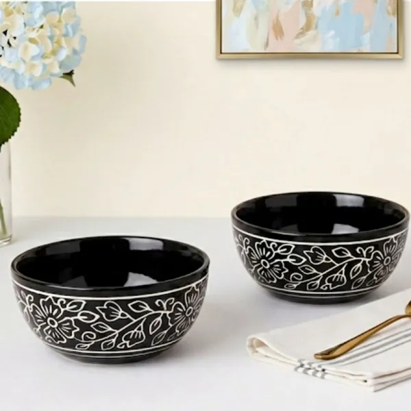 AAV_WORLD_Ceramic_Soup_Bowl_SSE_AAV_BOWL54_(Pack_of_2,_Black)