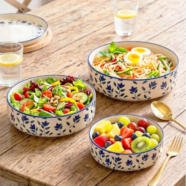 AAV_WORLD_Ceramic_Salad_Bowl_SALAD_TRAY_Disposable_(Pack_of_3,_Off_White)