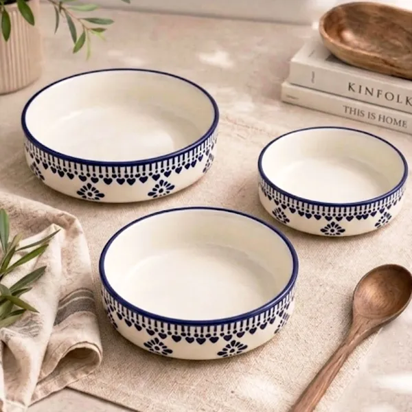AAV_WORLD_Ceramic_Salad_Bowl_SALAD_TRAY_Disposable_(Pack_of_3,_Blue)