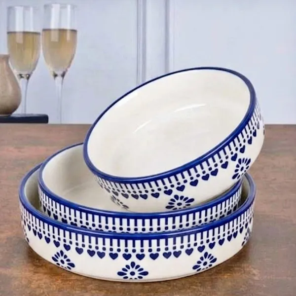 AAV_WORLD_Ceramic_Salad_Bowl_SALAD_TRAY_Disposable_(Pack_of_3,_Blue)