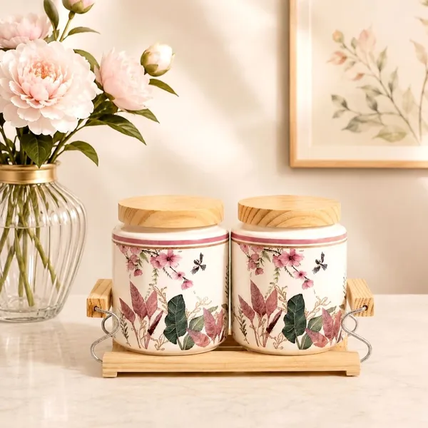 AAV_WORLD_Ceramic_Cookie_Jar__-_750_g_(Pack_of_2,_Multicolor)