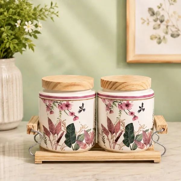 AAV_WORLD_Ceramic_Cookie_Jar__-_750_g_(Pack_of_2,_Multicolor)