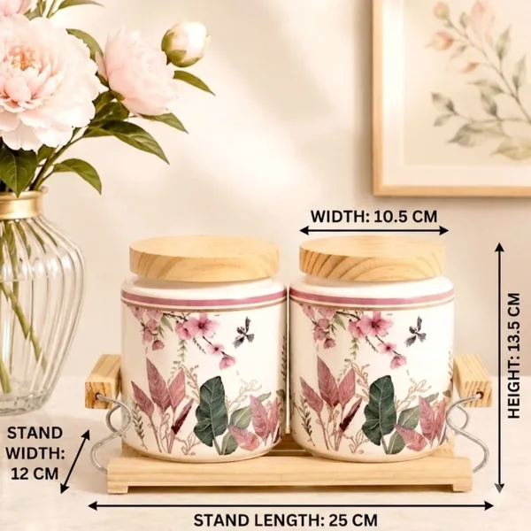 AAV_WORLD_Ceramic_Cookie_Jar__-_750_g_(Pack_of_2,_Multicolor)