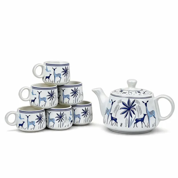 Ceramic_Modern_White_Tea_Cup_Set_With_Kettle