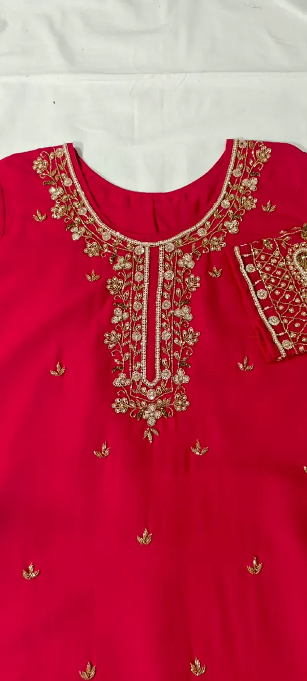 Red_Embroidered_Straight_Kurta_Set_for_Girls