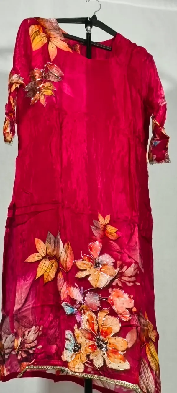Pink_Floral_Print_Kurta_Pant_Set_for_Women