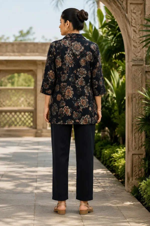 Black_Rayon_Straight_Floral_Print_Co-ord_set_For_Women