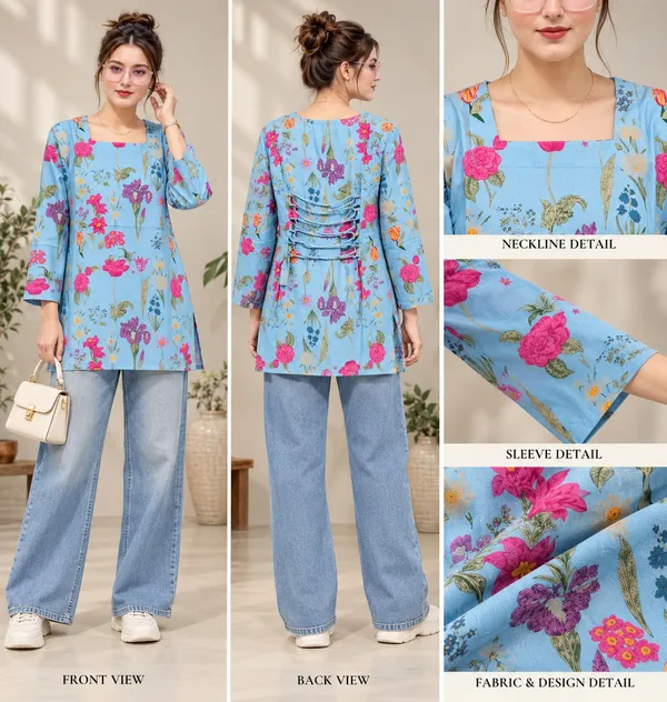 Cotton_Short_Kurta_for_Women_|_Stylish_Printed_Kurta_Top_|_Daily,_Casual_&_Formal_Wear