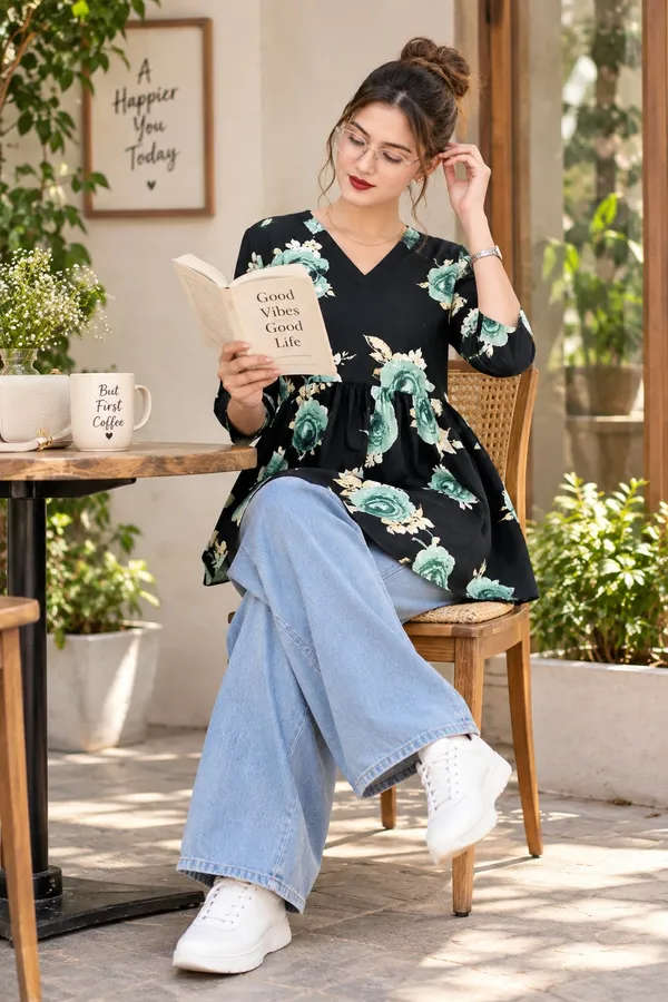 Cotton_Short_Kurta_for_Women_|_Stylish_Printed_Kurta_Top_|_Daily,_Casual_&_Formal_Wear