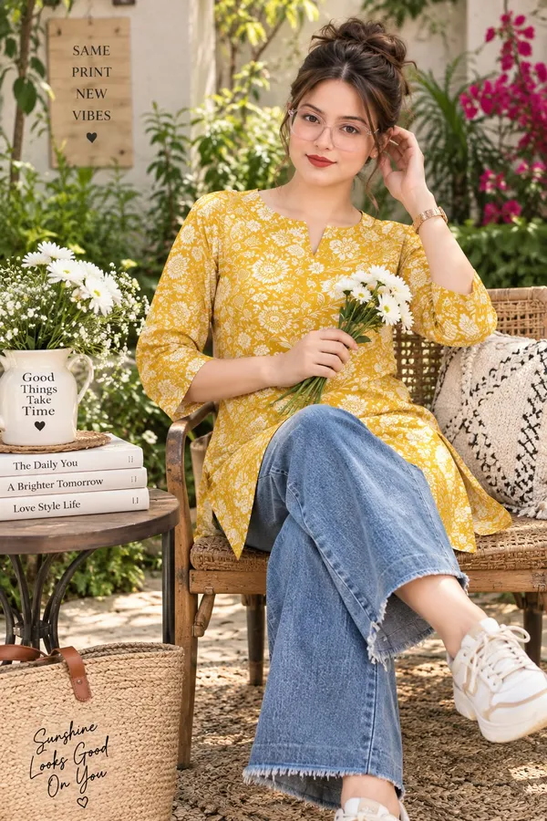 Cotton_Short_Kurta_for_Women_|_Stylish_Printed_Kurta_Top_|_Daily,_Casual_&_Formal_Wear
