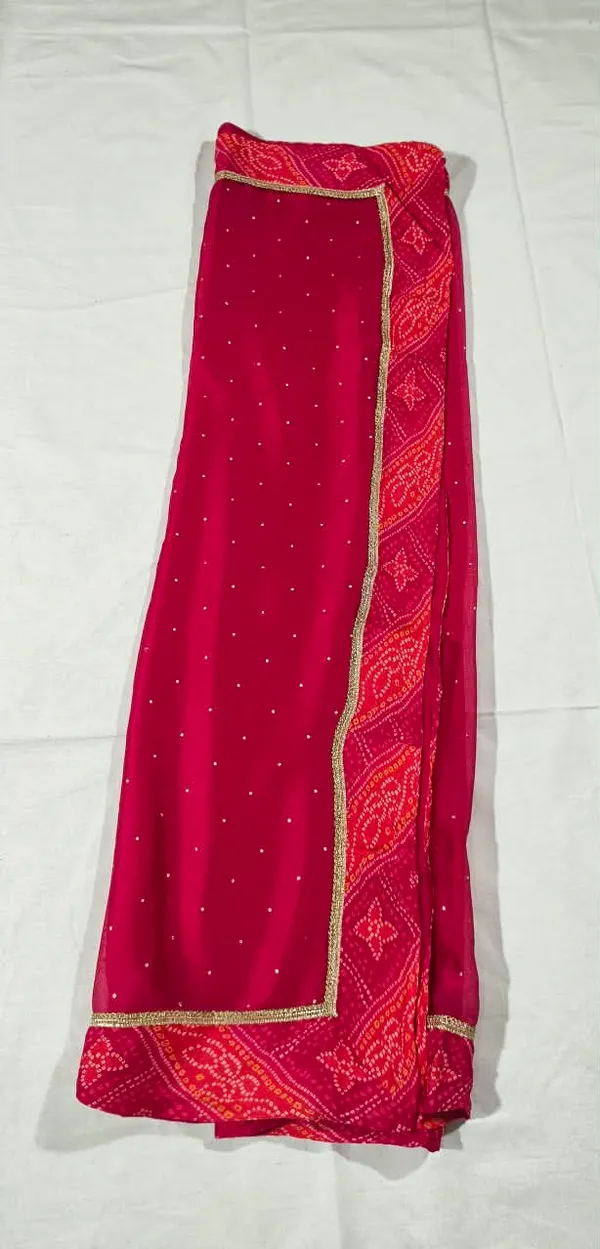 Pink_Bandhani_Anarkali_Suit_Set_for_Women