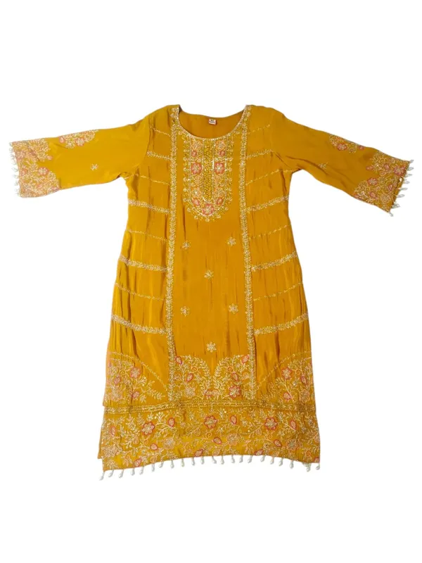 Mustard_Embroidered_Kurta_Dupatta_Set_for_Women