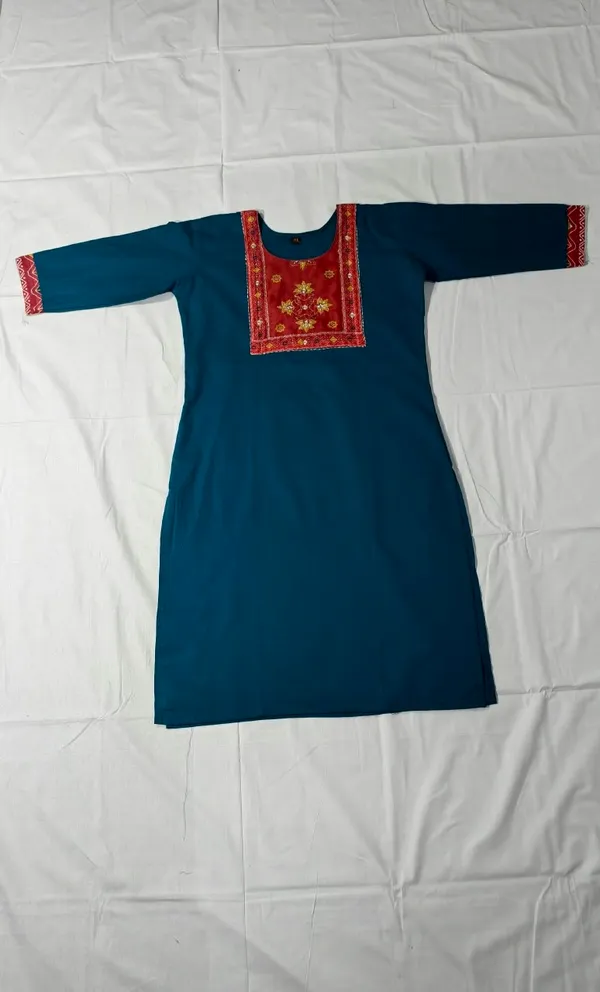 Blue_Straight_Kurta_Set_for_Women