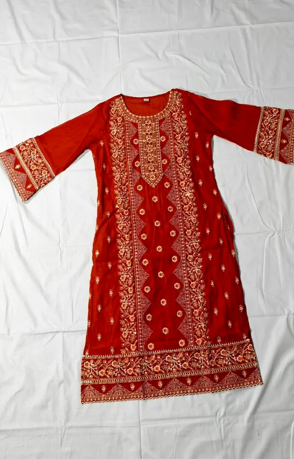 Red_Embroidered_Straight_Kurta_for_Women