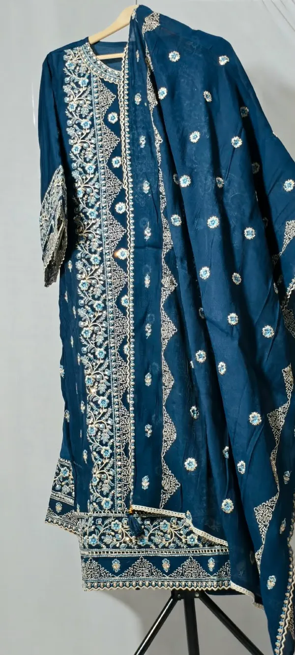 Blue_Embroidered_Straight_Kurta_Set_for_Women