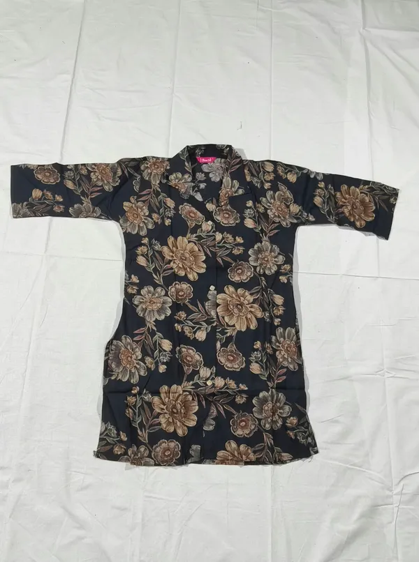 Black_Floral_Print_Straight_Kurta_Set_for_Women