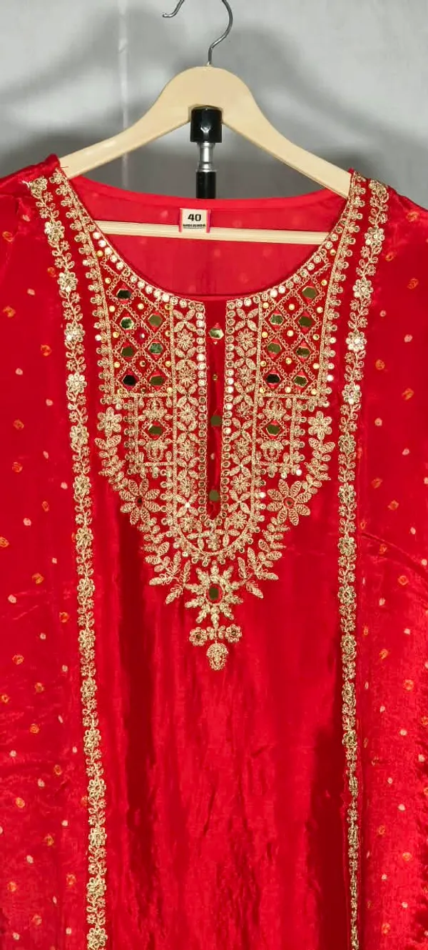 Red_Embroidered_Straight_Kurta_For_Women