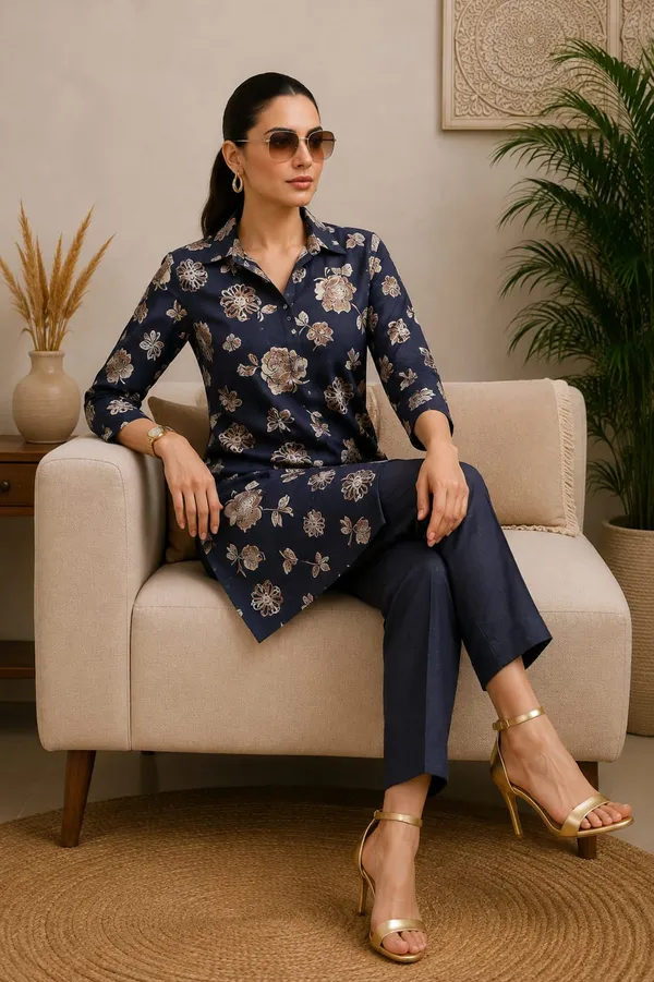 Black_Rayon_Floral__Co-ord_set_For_Women