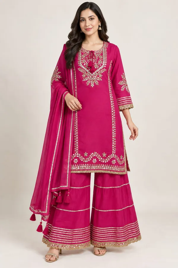 Pink_Chinon_Straight_Embroidered_Kurta_Suit_Set_For_Women