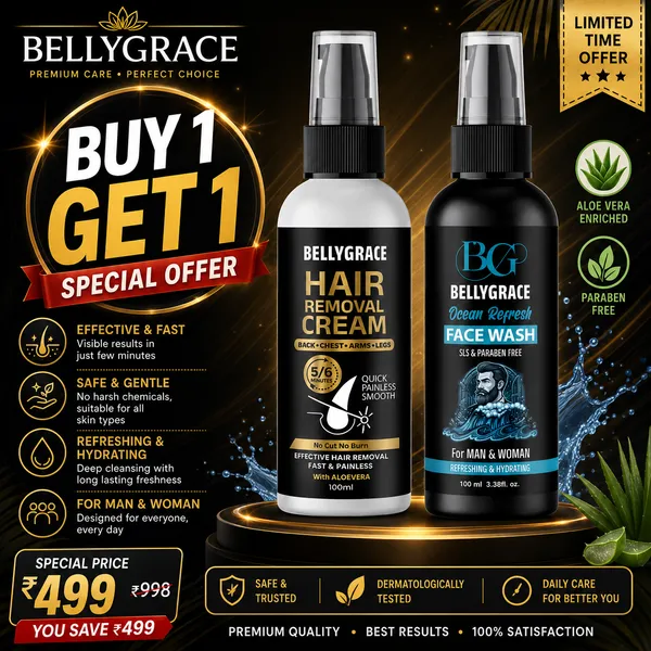 Bellygrace_Aloe_Vera_Hair_Removal_Cream_&_Face_Wash_Set