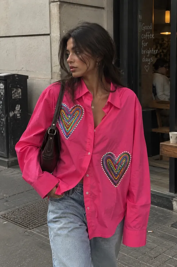 Pink_Cotton_Oversized_Embellished_Shirt_For_Women