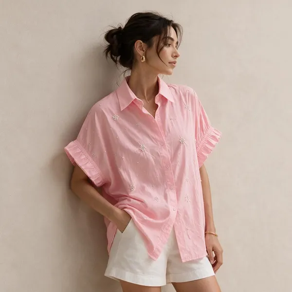 Pink_Cotton_Relaxed_Fit_Embroidered_Shirt_For_Women