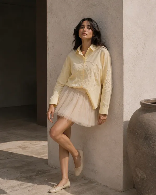 Yellow_Cotton_Relaxed_Fit_Embroidered_Shirt_For_Women