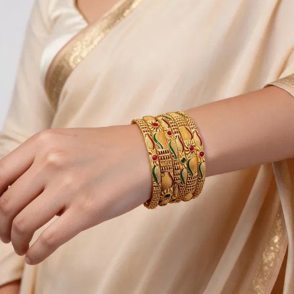 Gold_White_Metal_Bangles_For_Women_(Pack_of_6_)