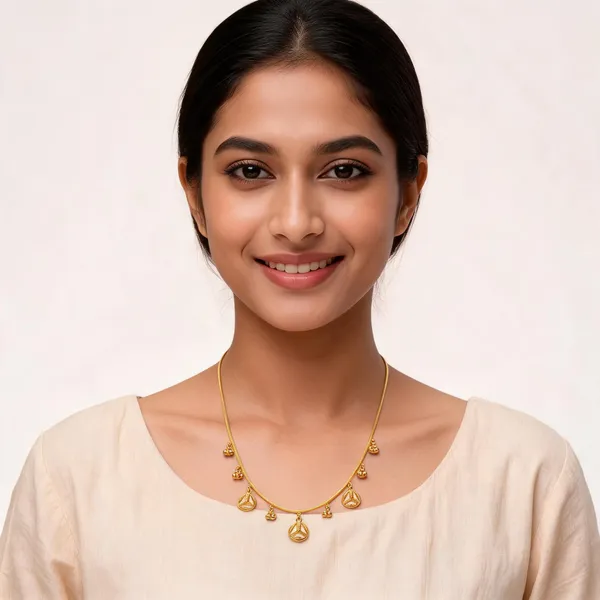 Gold_Brass_Micro_Plating_Necklace_For_Women_&_Girls_
