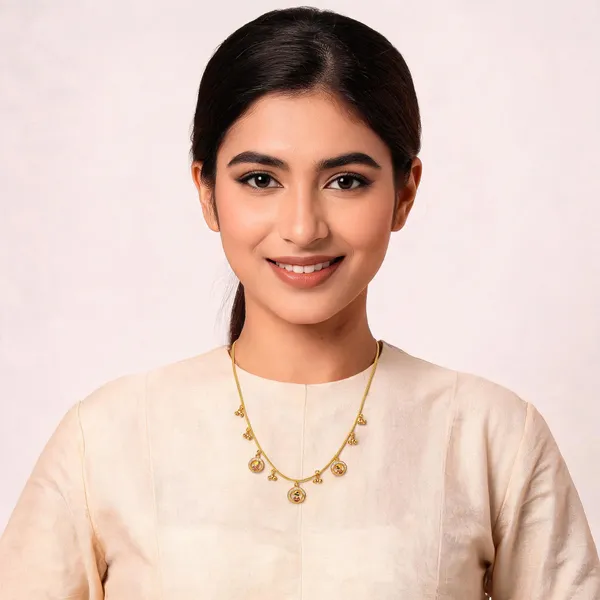 Gold_Brass_Micro_Plating_Necklace_For_Women