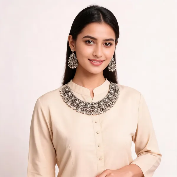 Oxidized_Silver_White_Metal_Ethnic_Jewellery_Set_For_Women_&_Girls_