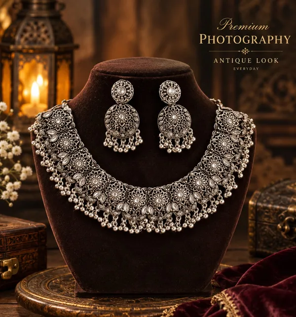 Oxidised_Silver_Traditional_Necklace_Set_for_Women