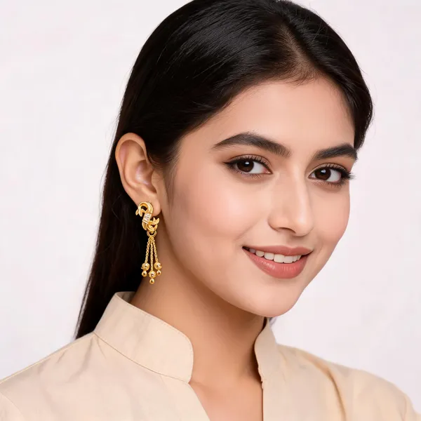 Gold_Brass_And_Micro_Plating_Drop_Earrings_For_Women