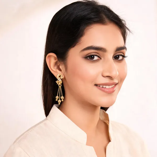 Gold_Brass_And_Micro_Plating_Drop_Earrings_For_Women