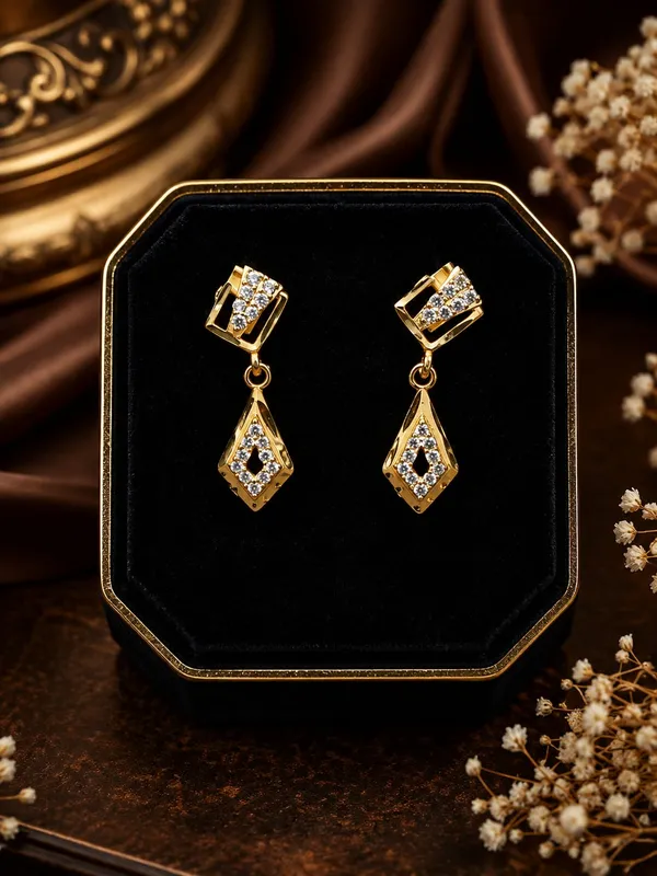 Gold-Tone_Geometric_Drop_Earrings_for_Women
