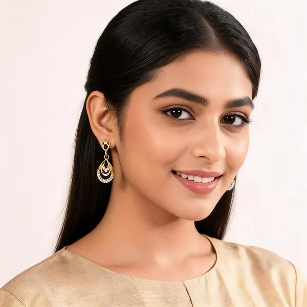 Gold_Brass_And_Ad_stone_Micro_Plating_Crystal_Drop_Earrings_For_Women_&_Girls_