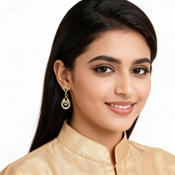 Gold_Brass_And_Ad_stone_Micro_Plating_Crystal_Drop_Earrings_For_Women_&_Girls_