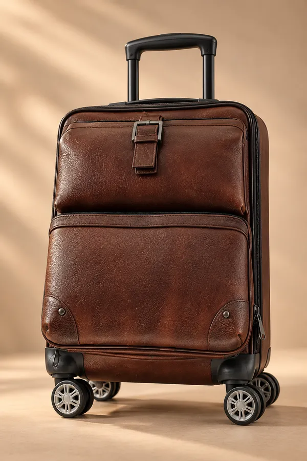 Textured_Trolley_Suitcase_for_Travellers