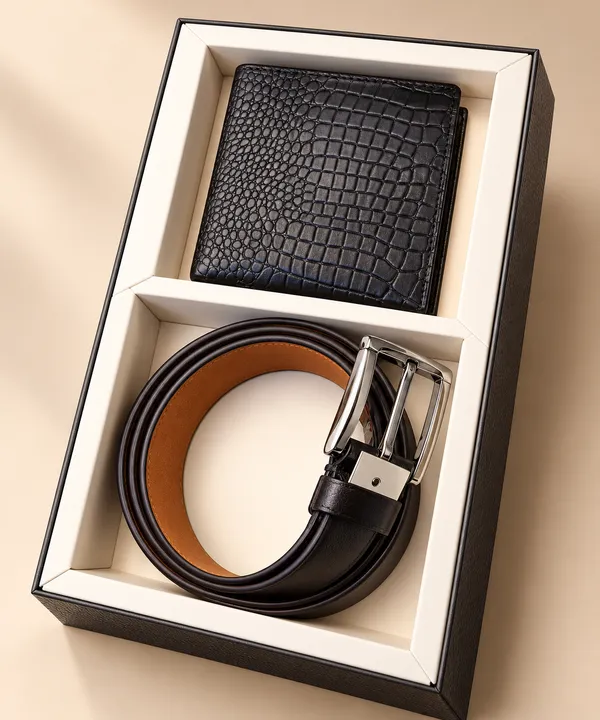 Textured_Wallet_And_Belt_Set_for_Men
