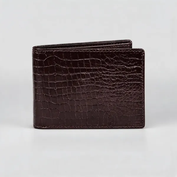 Brown_Leather_Textured_Bifold_Wallet_For_Men