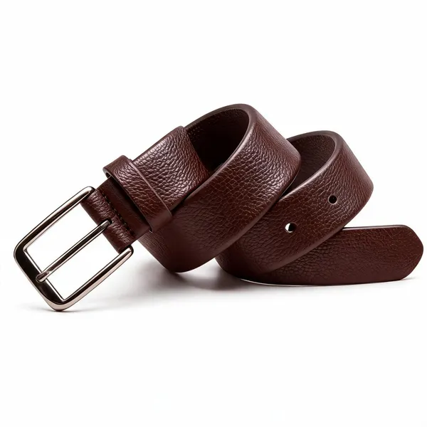 Brown_Leather_Textured_Casual_Belt_For_Men