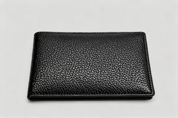 Black_Leather_Textured_Bifold_Wallet_For_Men