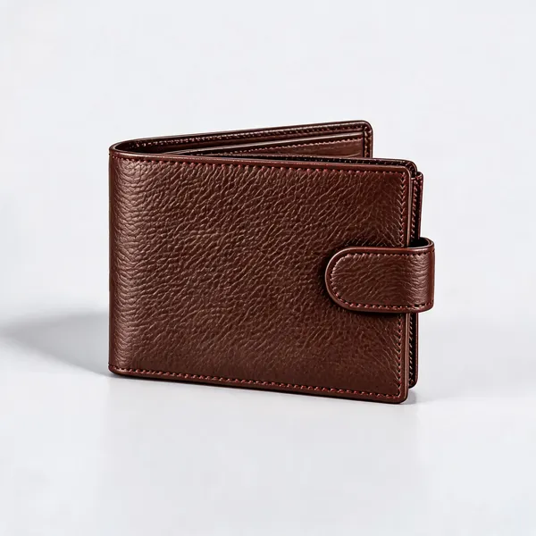 Brown_Leather_Textured_Bifold_Wallet_For_Men