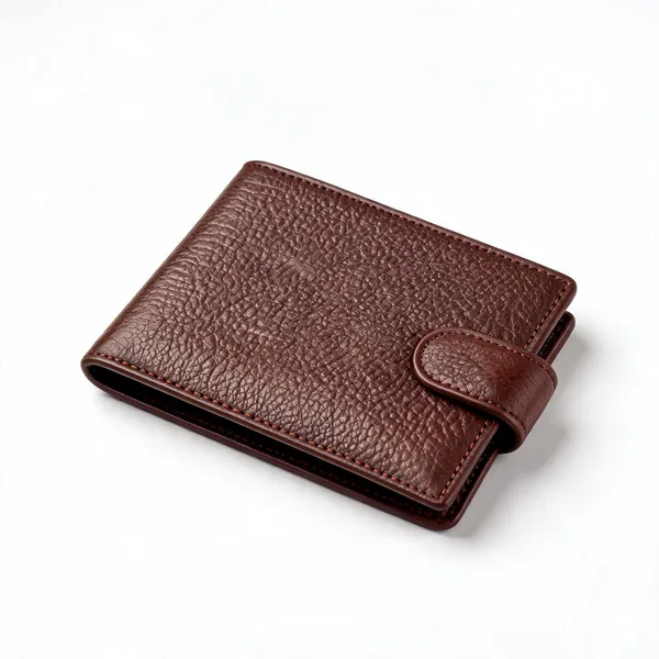 Brown_Leather_Textured_Bifold_Wallet_For_Men