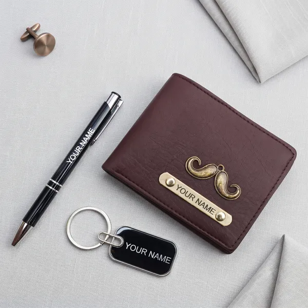 Personalized_Pen_Wallet_And_Keychain_Gift_Set_for_Men