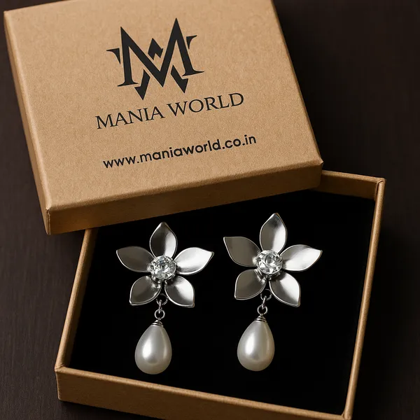 Anti_Tarnish_Steel_Flower_Shape_Earring_Default_Title