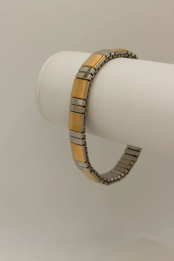 Mania_Anti_Tarnish_Steel_And_Gold_Bracelet_Default_Title