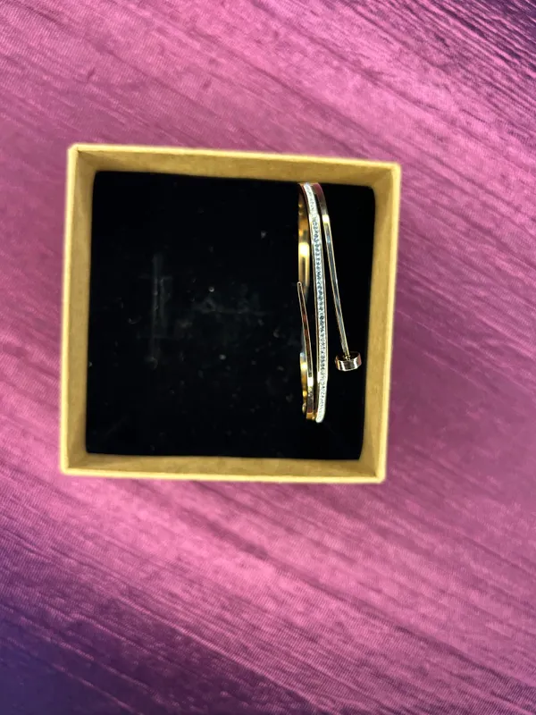 Mania_Anti_Tarnish_Gold_Nail_With_Stone_Bracelet_Default_Title